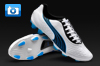 Puma v1.11 SL Football Boots - White/Black/Blue