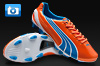 Puma v1.10 SL Football Boots - Fluorescent Orange/Blue Aster/White