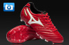 Mizuno Supersonic Wave Football Boots - Red/White/Gold