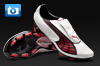 Puma v1.10 K Leather Football Boots - White/Pompeian Red/Black