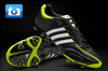 adidas adipure 11Pro miCoach Football Boots - Black/White/Slime