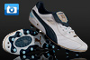 Puma King Diego Finale Football Boots - White/Midnight Navy/Crystal Blue/Gold