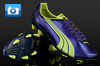 Puma v1.10 SL Football Boots - Parachute Purple/Tender Shoots/Ebony