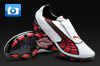 Puma v1.10 Football Boots - White/Pompeian Red/Black