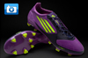adidas Womens F50 adizero Football Boots - Purple/Electricity/Navy 