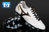 Mizuno Supersonic Wave Football Boots - Pearl/Black/Gold