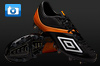 Umbro Stealth II Pro Football Boots - Black/White/Lotus Orange