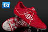England Red Umbro Speciali football boots - Limited Edition