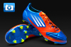 adidas F50 adizero miCoach Leather Football Boots - Blue/White/Energy