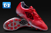 Umbro GT Pro Football Boots - Red/Silver