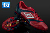 Umbro Stealth Pro Football Boots - Red/White/Navy
