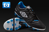 Umbro Speciali III Pro Football Boots - Black/White/Blue