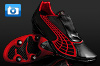Puma v1.10 Football Boots - Black/White/Puma Red