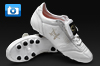 Cruyff Match White Kangaroo Leather Football Boots