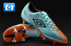 Umbro GT Pro II Football Boots - Blue Radiance/Black/Orange Popsicle