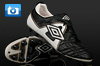 Umbro Speciali Football Boots - Black/White/Gold
