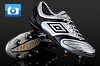 Umbro Stealth Pro Football Boots - Silver/Black