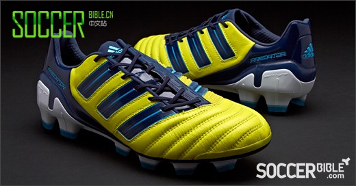 adidas adipower Predator Football Boots - Slime/Indigo/Blue