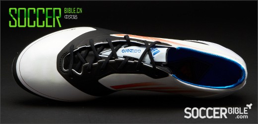 adidas F50 adizero miCoach Football Boots - White/Energy/Black 