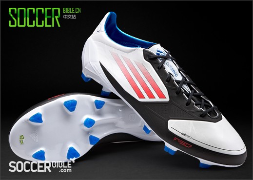 adidas F50 adizero miCoach Football Boots - White/Energy/Black 