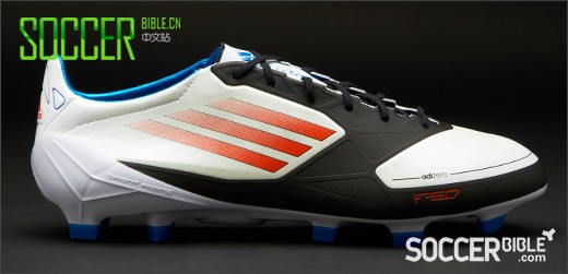 adidas F50 adizero miCoach Football Boots - White/Energy/Black 