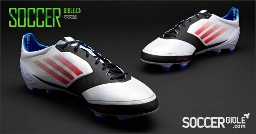 adidas F50 adizero miCoach Football Boots - White/Energy/Black 