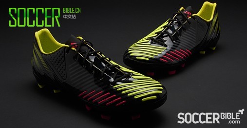 adidas Predator LZ SL Football Boots - Black/Electricity/Infrared