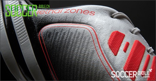 adidas Predator LZ 战靴-白/射线红配色