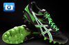 Asics Lethal Tigreor 5 Football Boots - Black/White/Green