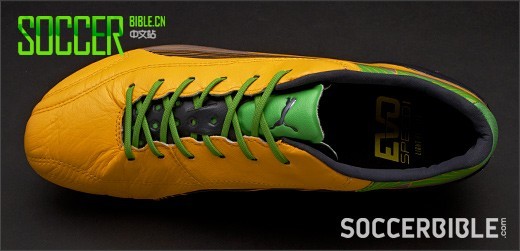 PUMA evoSPEED 1 K Football Boots - Orange/Charcoal/Green 