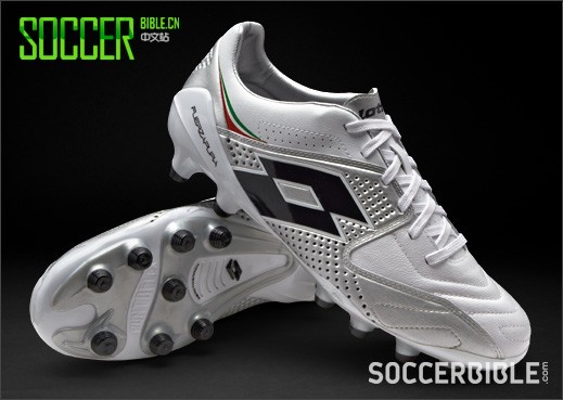  Lotto Fuerzapura III 100 Football Boots - White/Silver