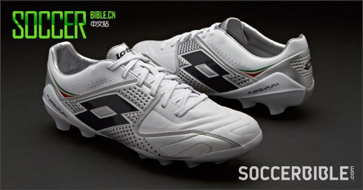  Lotto Fuerzapura III 100 Football Boots - White/Silver