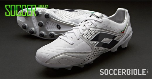  Lotto Fuerzapura III 100 Football Boots - White/Silver