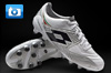  Lotto Fuerzapura III 100 Football Boots - White/Silver