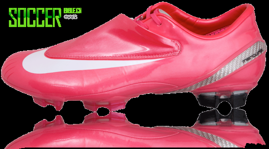 Pink Mercurial Vapor Speed Football Boots On Pitch Debut! - 21/11/08