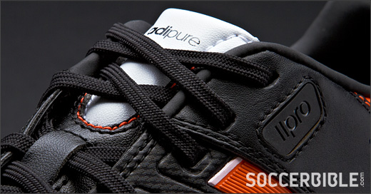 adidas adipure 11Pro 足球战靴——黑/红/白