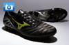 Mizuno Wave Ignitus 2 Football Boots - Black/Gun Metal/Gold - Football Boots
