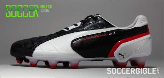 彪马King与King SL足球鞋 -黑/白/红