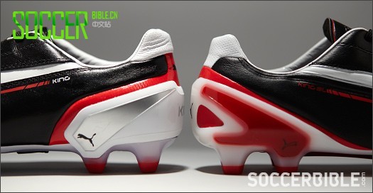 彪马King与King SL足球鞋 -黑/白/红