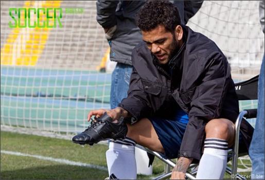 Dani Alves Gets adidas Nitrocharge Prototype Boots Delivered - Football News