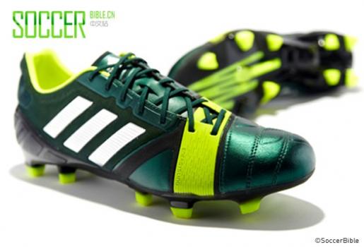 adidas Nitrocharge Forest / Metallic Silver/ Electricity - Football Boots
