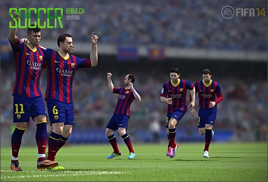 FC Barcelona Team Up With EA Sports FIFA 14 - Football News