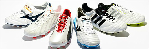SoccerBible历史长廊――6双最佳白色真皮足球鞋