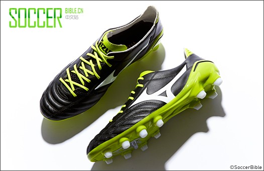 Mizuno Morelia Neo Football Boots - Black/White/Lime - Football Boots