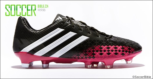 adidas Predator LZ - 黑/白/酱紫