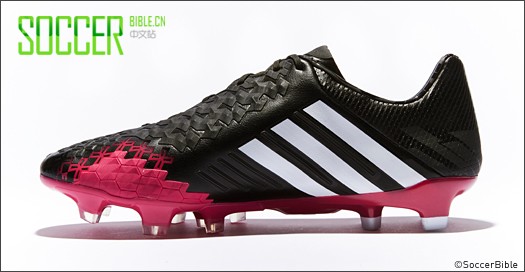 adidas Predator LZ - 黑/白/酱紫