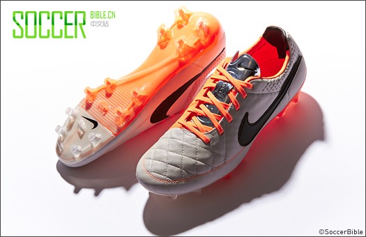 Nike Launch Tiempo Legend V - Vivid Desert Sand/Black/Orange - Football Boots