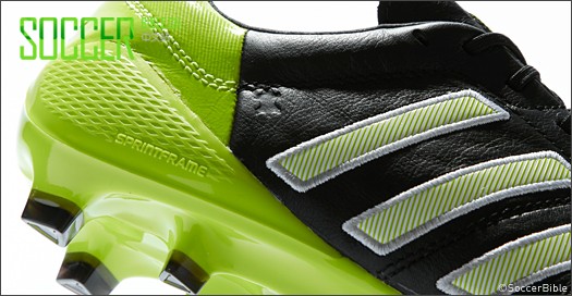 adidas 11Pro SL 足球鞋 - 黑/白/绿