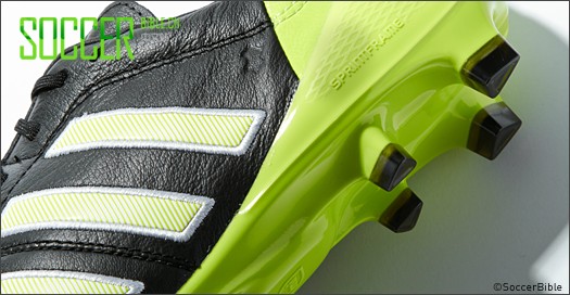 adidas 11Pro SL 足球鞋 - 黑/白/绿