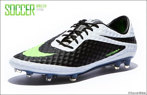 Nike HyperVenom Phantom Football Boots - Black/Lime/White/Silver - Football Boots